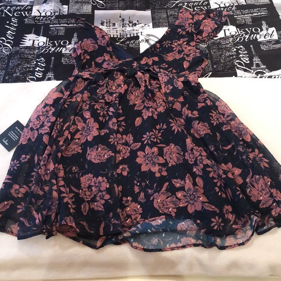 Lulu’s Asymmetrical Cocktail Dress - Picture 6 of 9